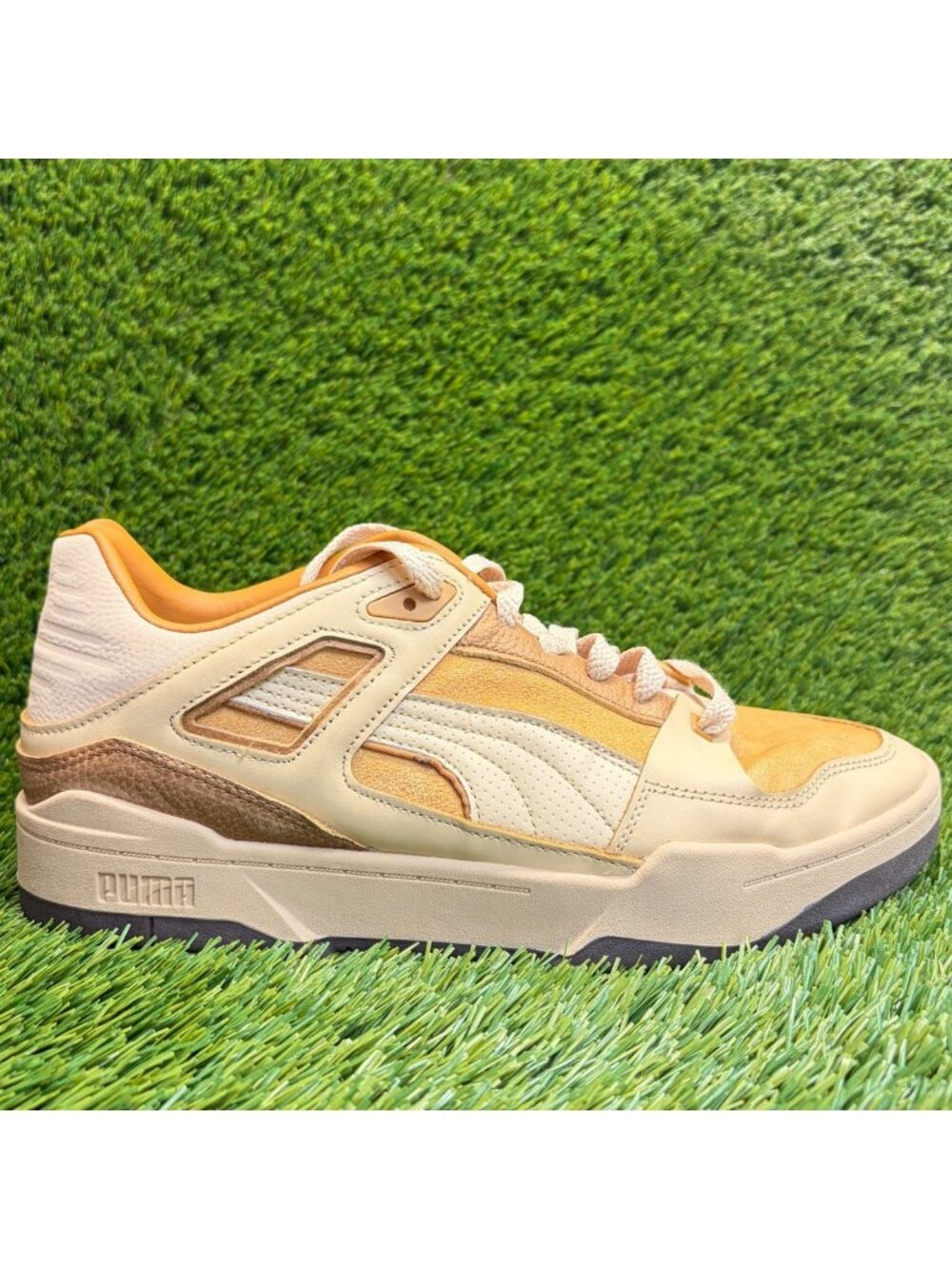 Puma Slipstream Always On Mens Size 11 Tan Beige Athletic Walking Shoes Sneakers